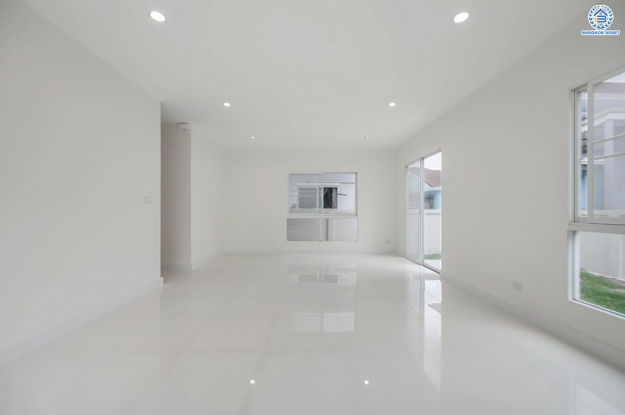 บ้านมือสองตกแต่งใหม่ โครงการ เพอร์เฟคพาร์ค วัดพระนอน จากแบรนด์ Property Perfect เนื้อที่ 56.3 ตร.ว. ฟังก์ชันจัดเต็ม 3 ห้องนอน 3 ห้องน้ำ 2 ที่จอดรถ พร้อม Facilities ครบครัน บนทำเลเชื่อมต่อถนนกาญจนาฯ ใกล้ทางด่วน ศรีรัช-วงแหวนฯ เซ็นทรัลเวสต์เกต และรถไฟฟ้าสายสีม่วง "สถานีตลาดบางใหญ่"